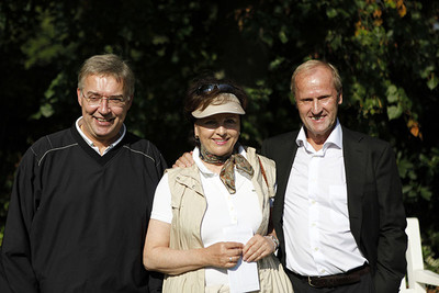 Golfen in der Septembersonne