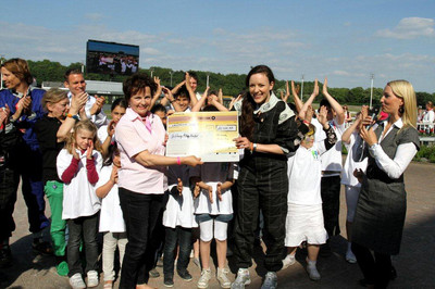 Promi-Renntag auf der Trabrennbahn Bahrenfeld